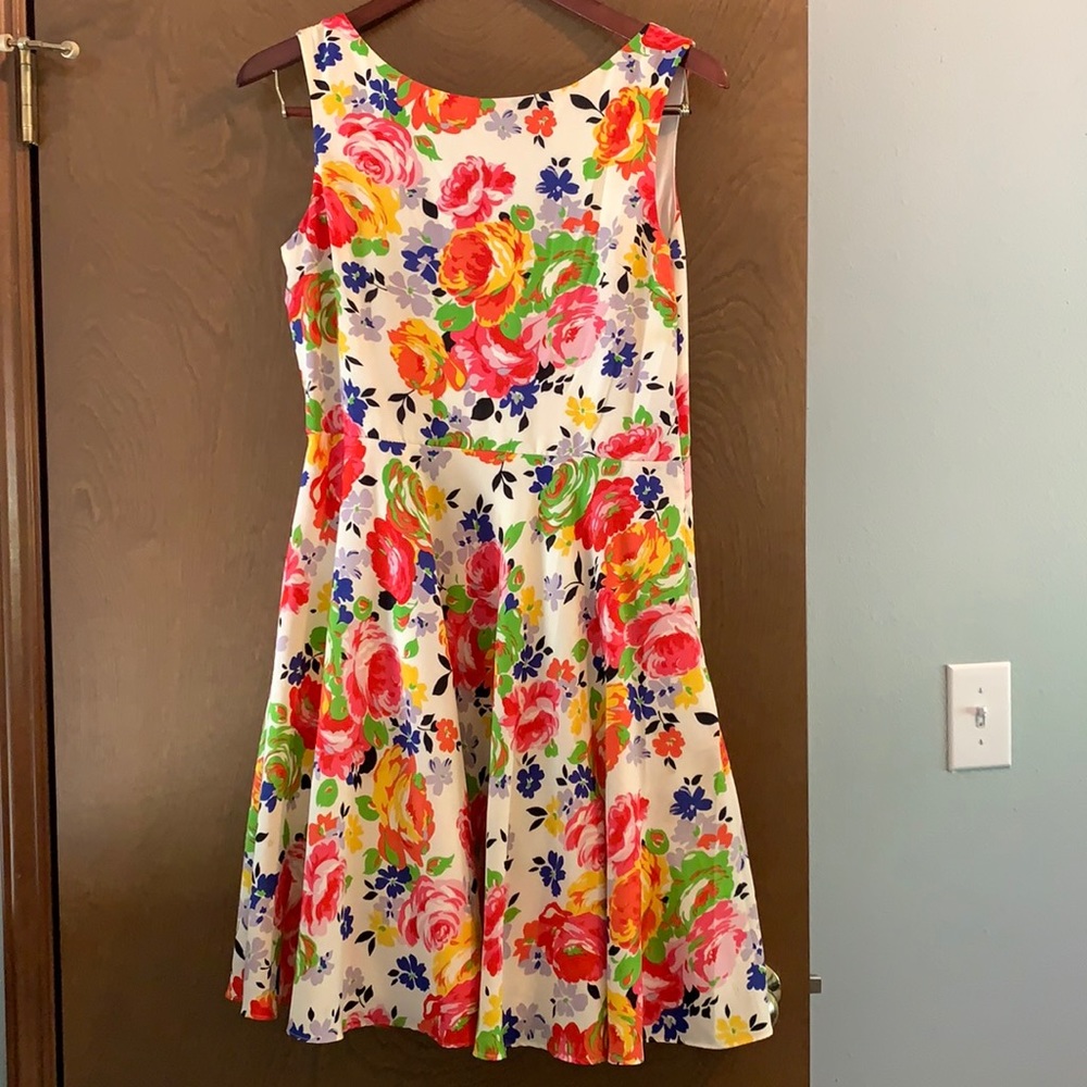 Betsy Johnson Floral A-line Dress, size 12